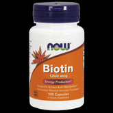BioTIN Biotin 1000 mcg 100 kapsler NOW FOODS